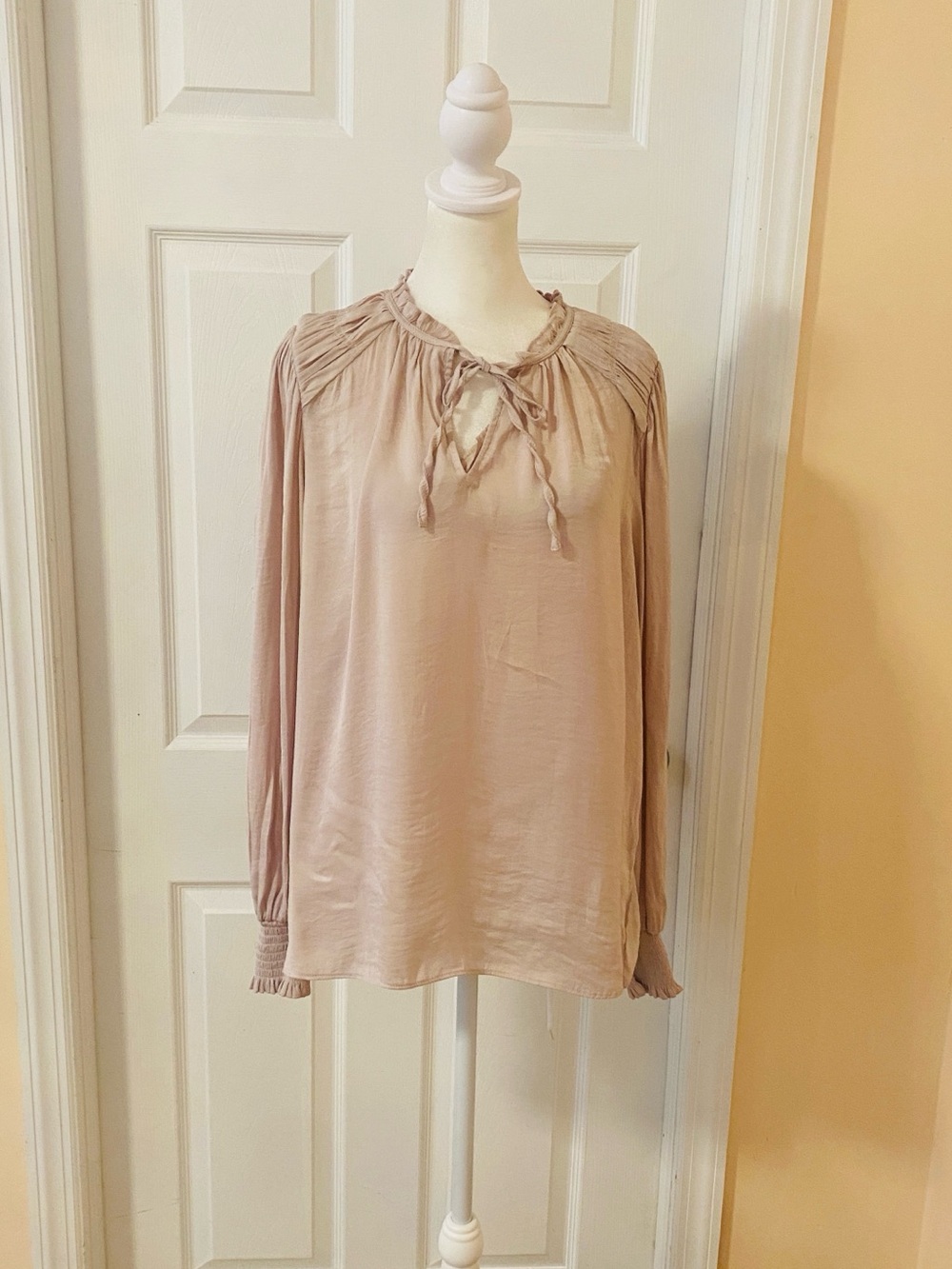 Cottagecore blouse size large Rachel Roy